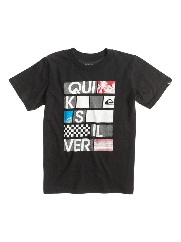 quiksilver, Boys 4-7 Stonesteps T-Shirt, Anthracite (kvj0) 0 Boys 4-7 Stonesteps T-Shirt 40454041 Quiksilver