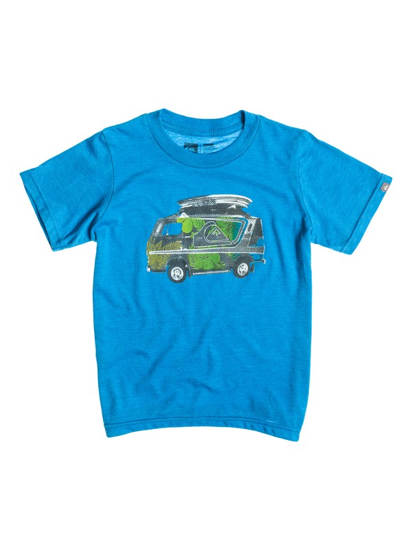 quiksilver, Boys 4-7 Open Road Tee, Olympian Blue-h (bqzh) 0 Boys 4-7 Open Road Tee 40454062 Quiksilver