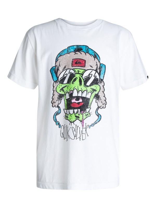 quiksilver, Boys 4-7 Cavity Creep T-Shirt, Bright White (wbb0) 0 Boys 4-7 Cavity Creep T-Shirt 40454132 Quiksilver