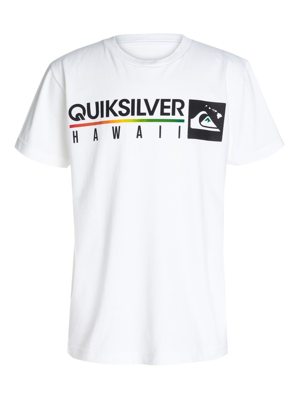 quiksilver, Boys 4-7 Vibration Tee, Bright White (wbb0) 0 Boys 4-7 Vibration Tee 40454194 Quiksilver