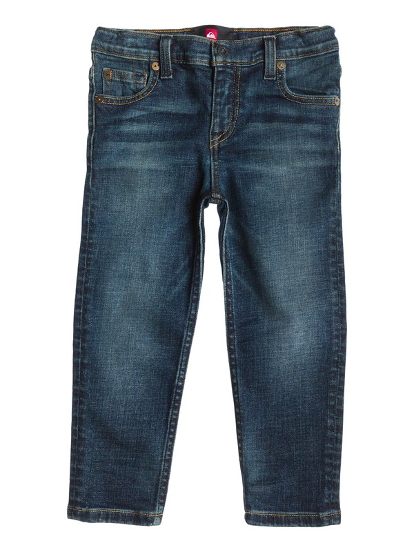 quiksilver, Boys 4-7 Distortion Slim Jeans, Insignia Blue-w (bsnw) 0 Boys 4-7 Distortion Slim Jeans 40455023 Quiksilver