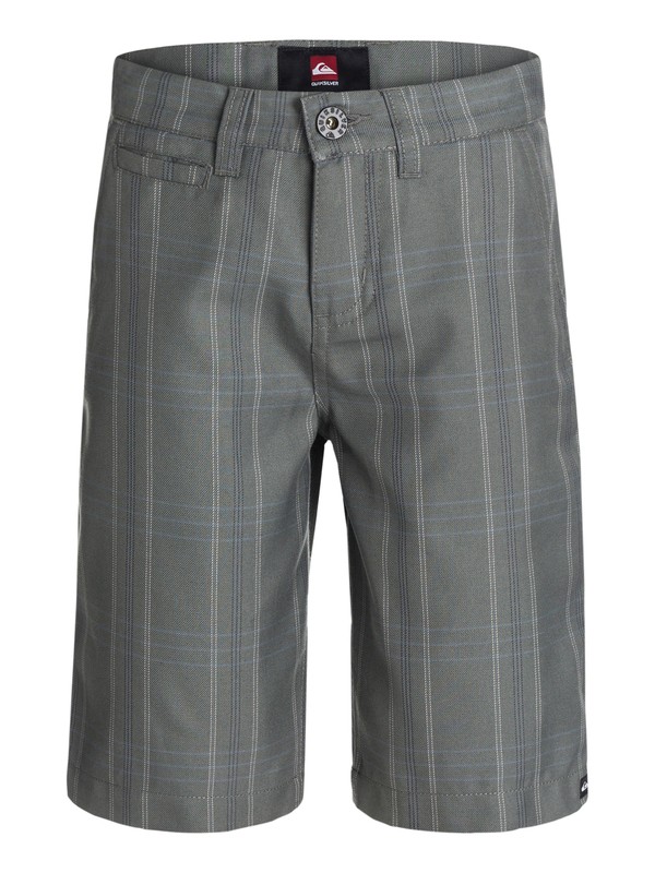 quiksilver, Boys 4-7 Explorer Shorts, Gargoyle - Solid (kpc0) 0 Boys 4-7 Explorer Shorts 40455035 Quiksilver