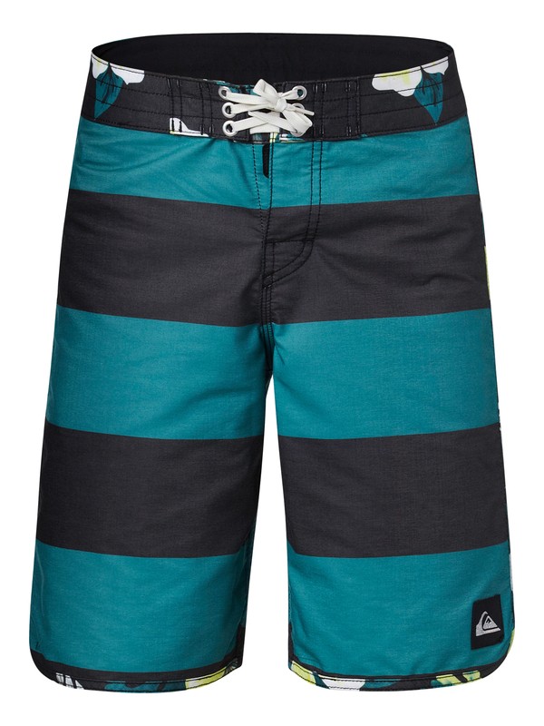 quiksilver, Boys 8-16 Brigg Scallop Boardshorts, Bayou - Solid (bqj0) 0 Boys 8-16 Brigg Scallop Boardshorts 40465003 Quiksilver