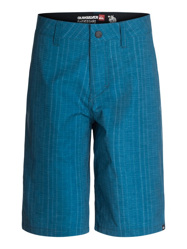 quiksilver, Boys 8-16 Neolithic Amphibians, Bluestone - Solid (bmc0) 0 Boys 8-16 Neolithic Amphibians 40465012 Quiksilver