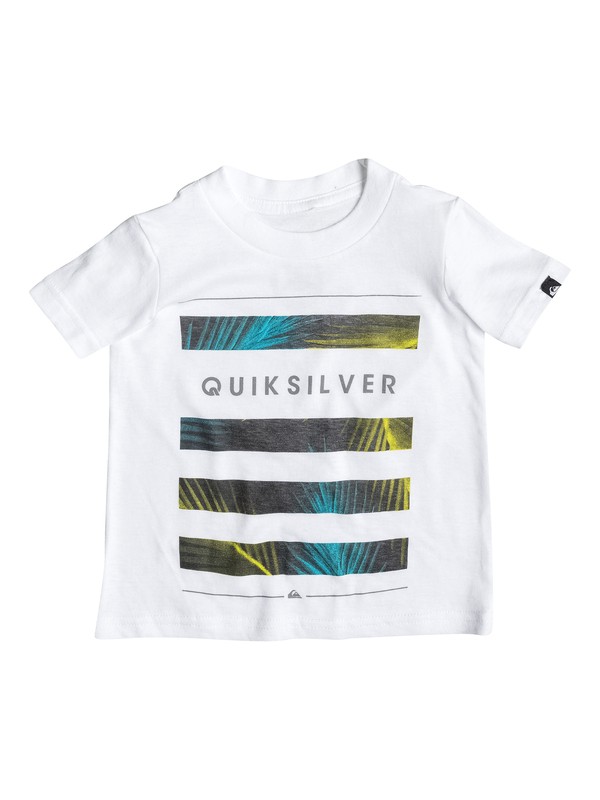 quiksilver, Baby Shelter T-Shirt, Bright White (wbb0) 0 Baby Shelter T-Shirt 40474113 Quiksilver
