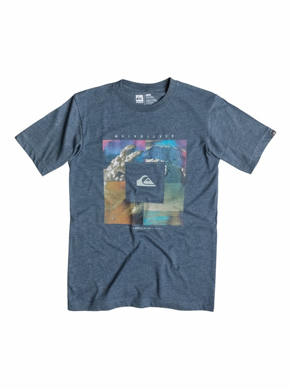 quiksilver, Boys 2-4 Quad T-Shirt, Navy Blazer-h (byjh) 0 Boys 2-4 Quad T-Shirt 40544065 Quiksilver