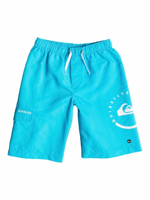 quiksilver, Boys 2-4 Eclipse Volley Volleys, Hawaiian Ocean (bmj0) 0 Boys 2-4 Eclipse Volley Volleys 40545014 Quiksilver