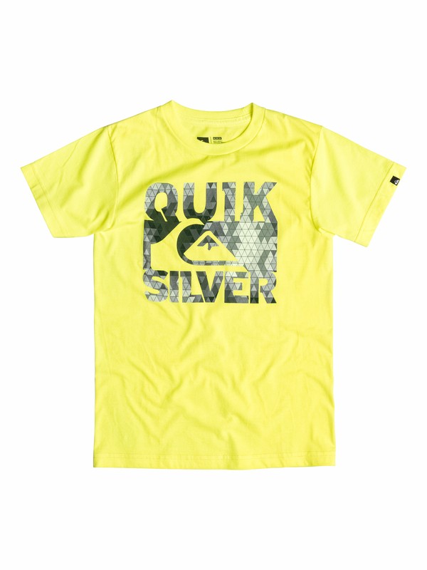 quiksilver, Boys 4-7 Frackish T-Shirt, Vibrant Yellow (yhg0) 0 Boys 4-7 Frackish T-Shirt 40554142 Quiksilver