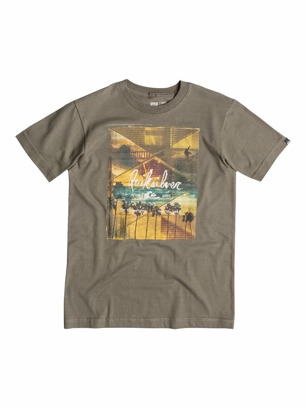 quiksilver, Boys 8-16 Vaporize T-Shirt, Bungee Cord (sps0) 0 Boys 8-16 Vaporize T-Shirt 40564061 Quiksilver