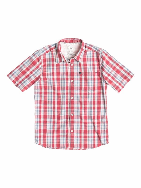 quiksilver, Baby Helsby Short Sleeve Shirt, American Beauty (rpy0) 0 Baby Helsby Short Sleeve Shirt 40574015 Quiksilver