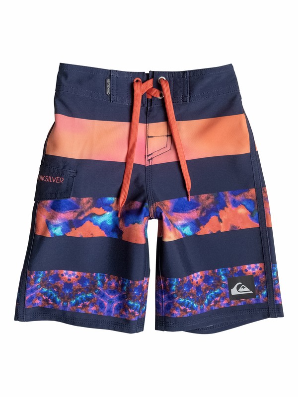 quiksilver, Baby Brigg Remix Boardshorts, Navy Blazer - Solid (byj0) 0 Baby Brigg Remix Boardshorts 40575007 Quiksilver