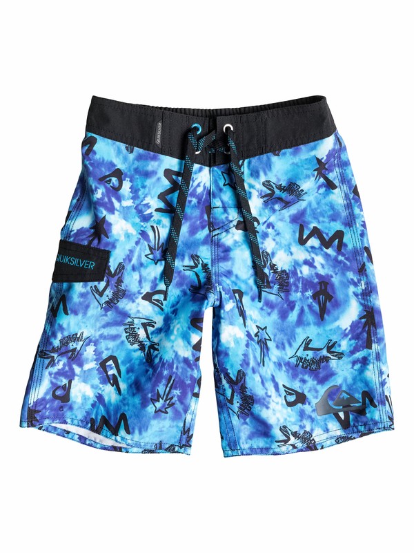 quiksilver, Baby Ghetto City Boardshorts, Hawaiian Ocean (bmj0) 0 Baby Ghetto City Boardshorts 40575084 Quiksilver