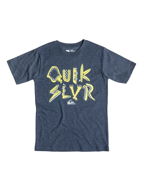 quiksilver, Boys 2-4 Monster Parts T-Shirt, Navy Blazer-h (byjh) 0 Boys 2-4 Monster Parts T-Shirt 40644174 Quiksilver