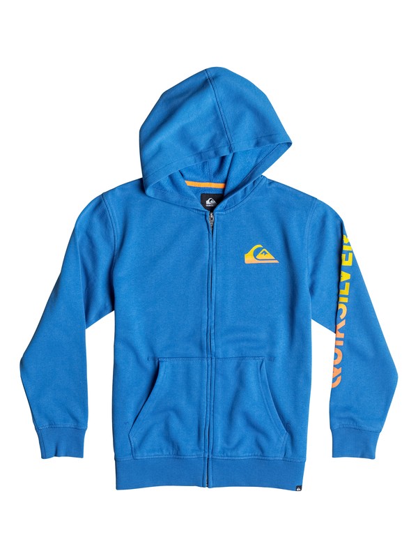 quiksilver, Boys 4-7 Everyday Blend Zip-Up Hoodie, Victoria Blue (bqn0) 0 Boys 4-7 Everyday Blend Zip-Up Hoodie 40654004 Quiksilver