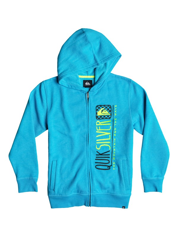 quiksilver, Baby Triangular Zip Sweatshirt, Hawaiian Ocean-h (bmjh) 0 Baby Triangular Zip Sweatshirt 40674043 Quiksilver