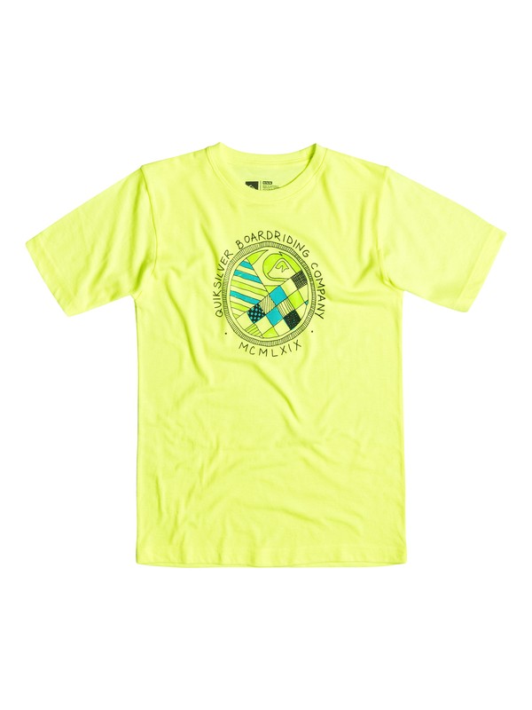 quiksilver, Baby Check-A-Round Tee, Vibrant Yellow-h (yhgh) 0 Baby Check-A-Round Tee 40674074 Quiksilver