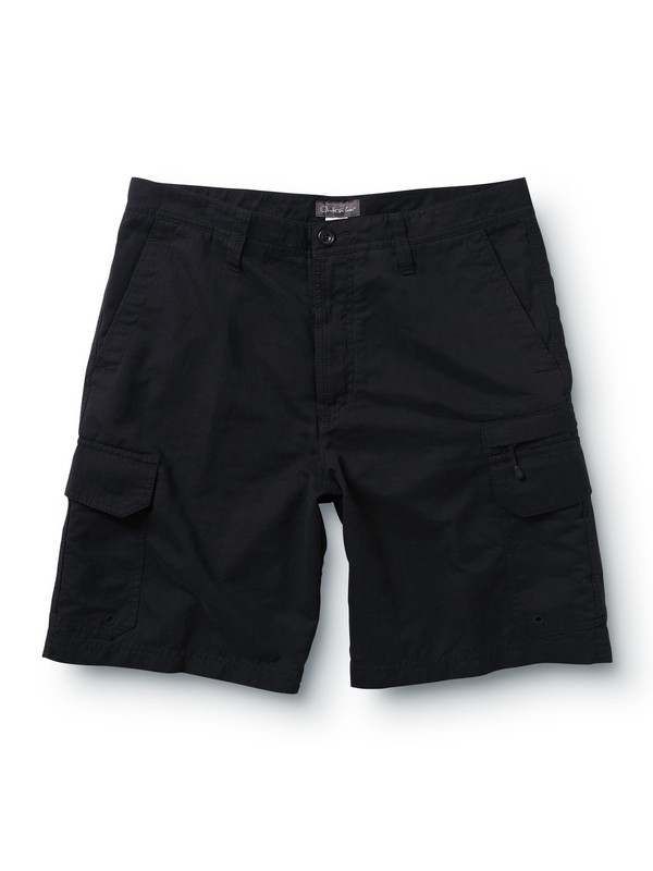 quiksilver, Men's Maldive 5 Cargo Shorts, BLACK (blk) 0 Men's Maldive 5 Cargo Shorts 504219 Quiksilver