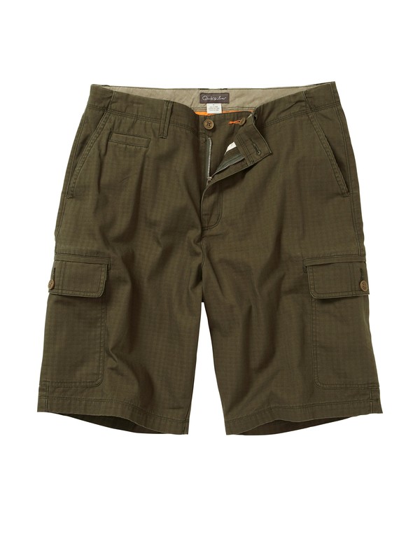 quiksilver, Men's Trails Cargo Shorts, MILITARY GREEN (cqy0) 0 Men's Trails Cargo Shorts 504242 Quiksilver