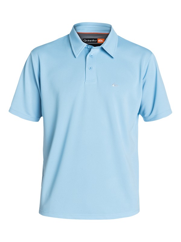 quiksilver, Waterman Water Polo Shirt, AZURE (bgr0) 0 Waterman Water Polo Shirt Blue 508610 Quiksilver