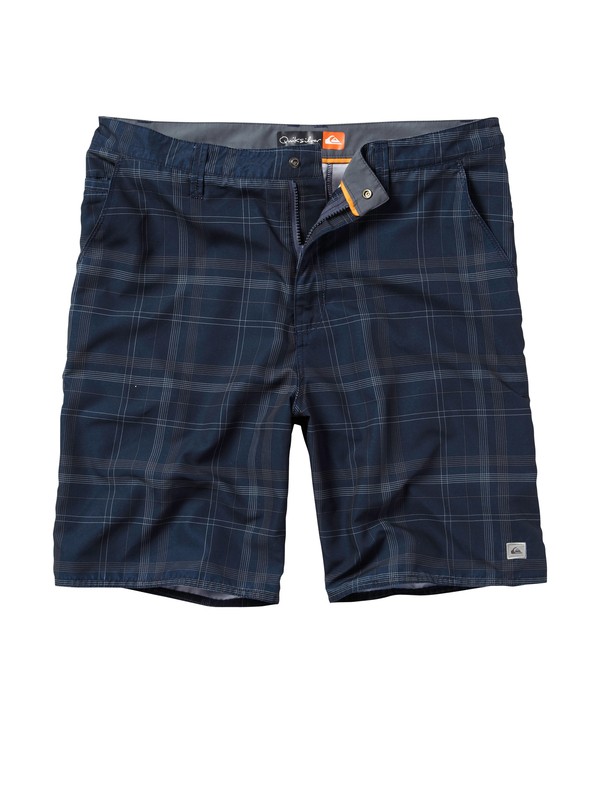 quiksilver, Men's Huntington Plaid Shorts, NIGHT (nvy) 0 Men's Huntington Plaid Shorts 511009 Quiksilver