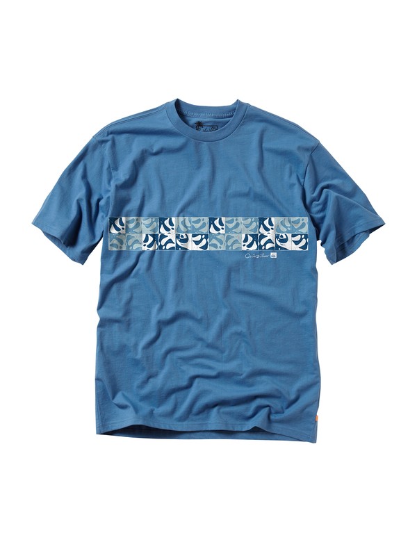 quiksilver, Men's Kamkaze T-Shirt, WATERFALL (blu) 0 Men's Kamkaze T-Shirt 512T0BF2 Quiksilver