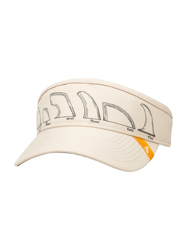 quiksilver, Men's Warlock Visor, SANDSTONE (sst) 0 Men's Warlock Visor 550524 Quiksilver