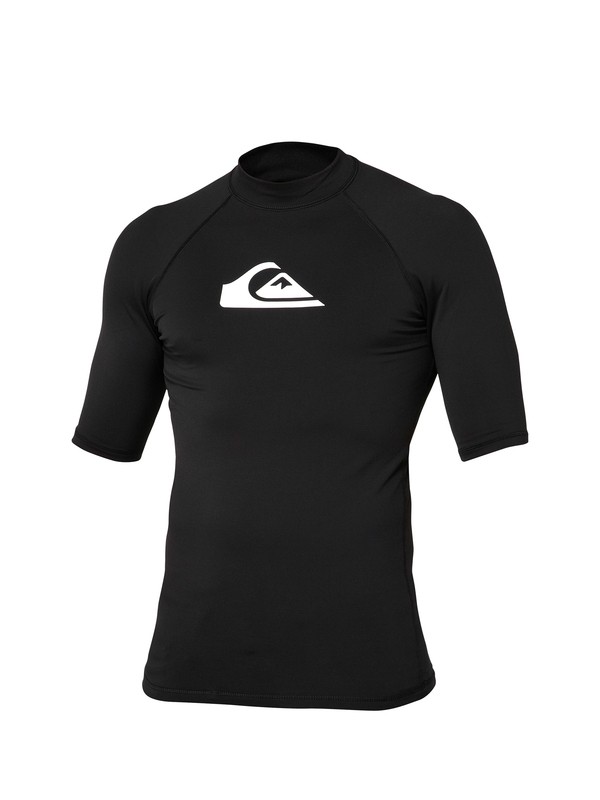quiksilver, Heater SS Low Neck Under Layer, BLACK (blk) 0 Heater SS Low Neck Under Layer 821013S Quiksilver