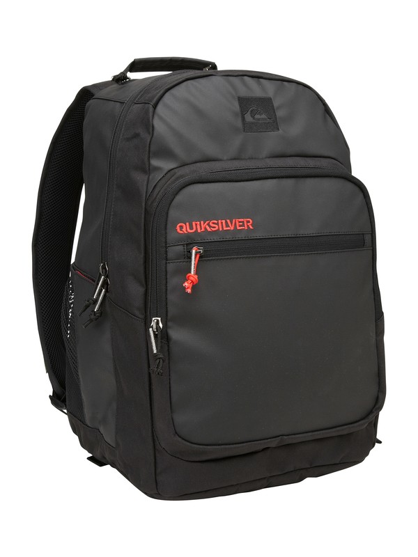 quiksilver, Schoolie Laptop Backpack, BLACK (blk) 0 Schoolie Laptop Backpack 846651 Quiksilver