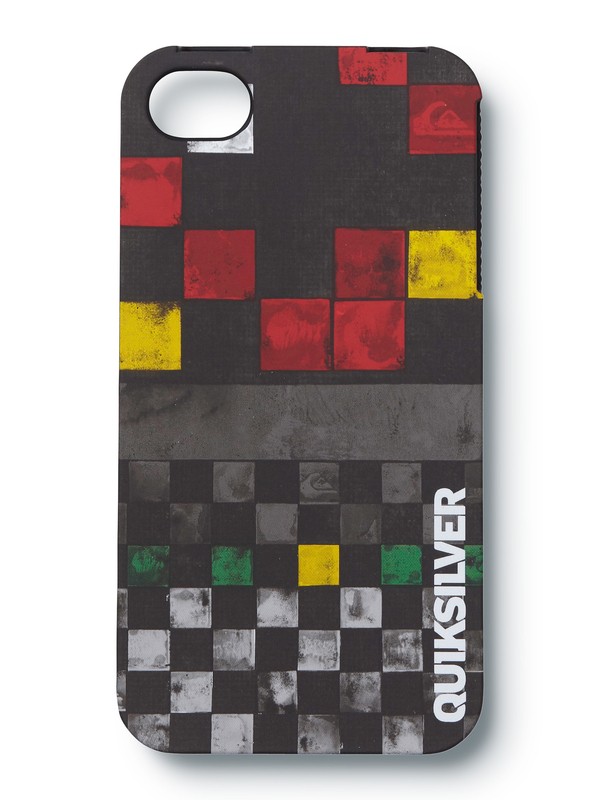 quiksilver, Four G iPhone Case, RASTA (rst) 0 Four G iPhone Case 848012Q Quiksilver