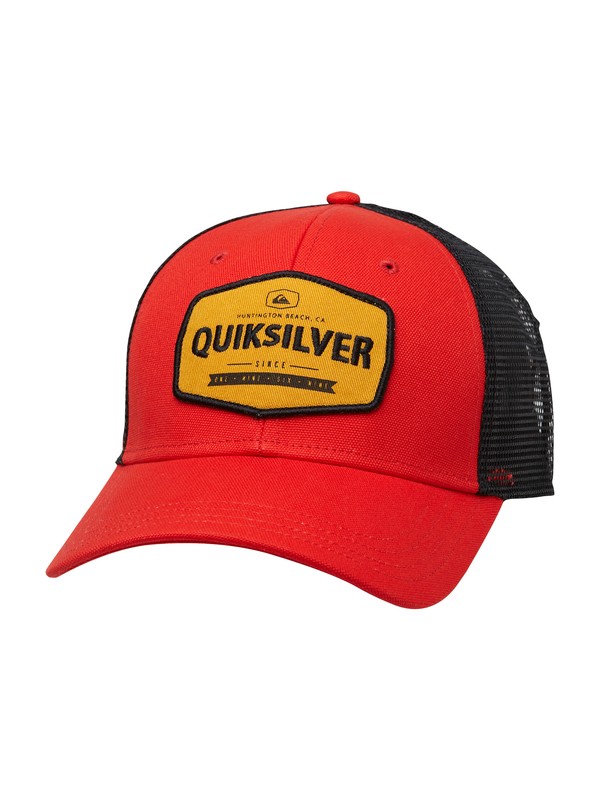 quiksilver, Please Hold Hat, VINTAGE RED (red) 0 Please Hold Hat 852080 Quiksilver