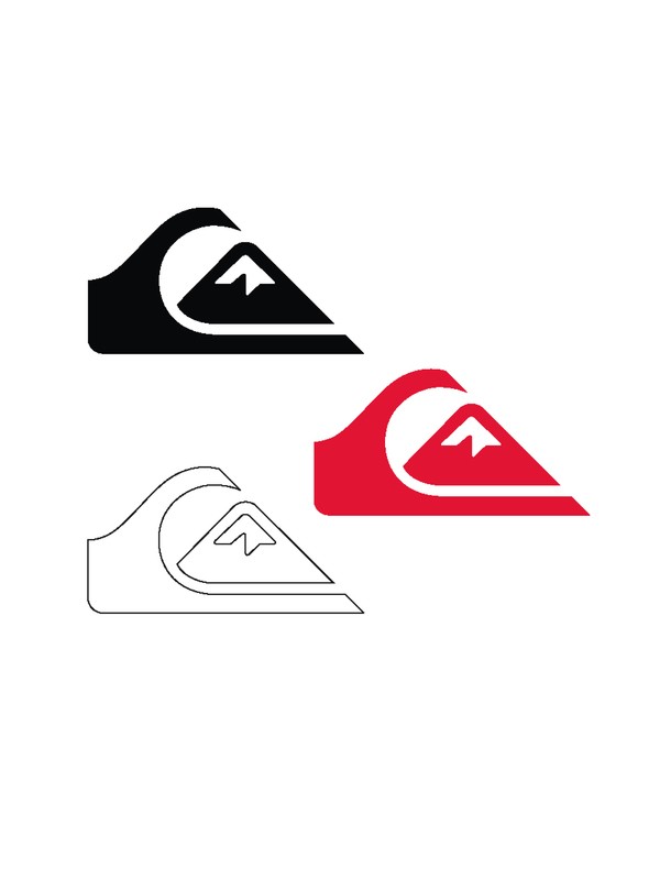 quiksilver, Mountain Wave 25 Sticker Pack, ASSORTED (ast) 0 Mountain Wave 25 Sticker Pack 854318 Quiksilver