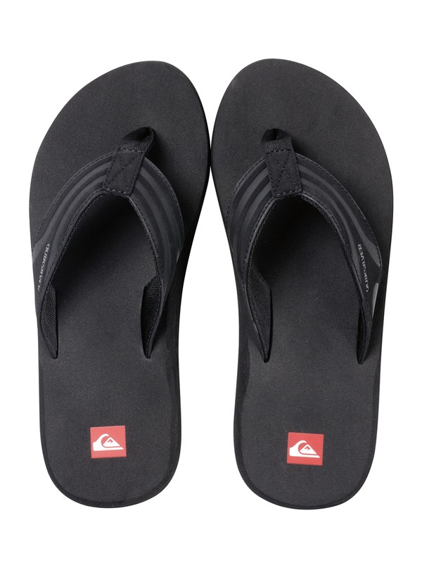 quiksilver, Monkey Wrench Sandals, BLACK (blk) 0 Monkey Wrench Sandals 857339 Quiksilver