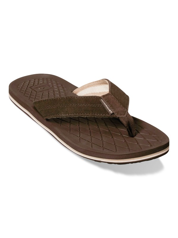 quiksilver, Bali Sandals, BROWN/TAN (btn) 0 Bali Sandals 857410 Quiksilver
