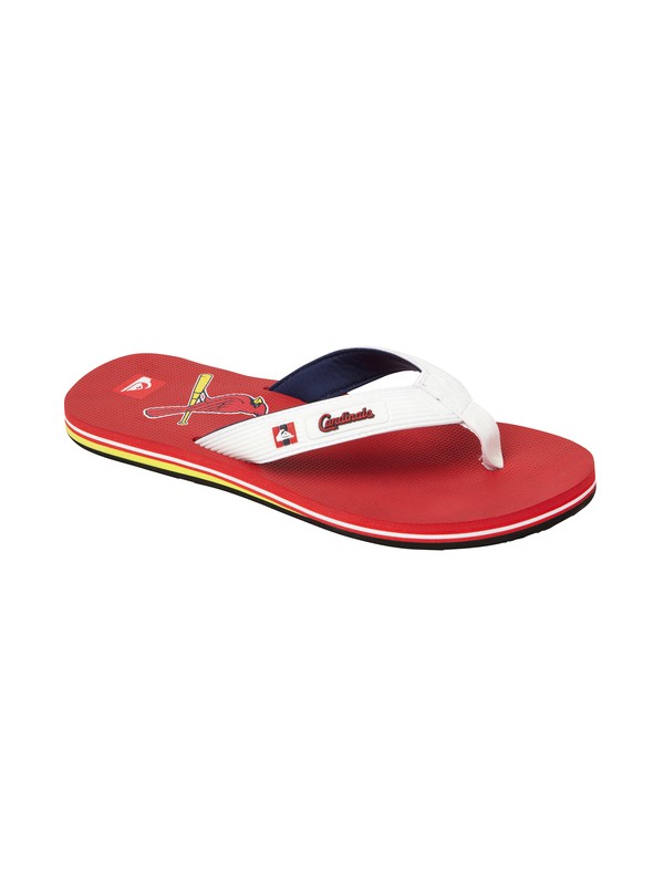 quiksilver, St. Louis Cardinals MLB Sandals, RED (red) 0 St. Louis Cardinals MLB Sandals 857447 Quiksilver