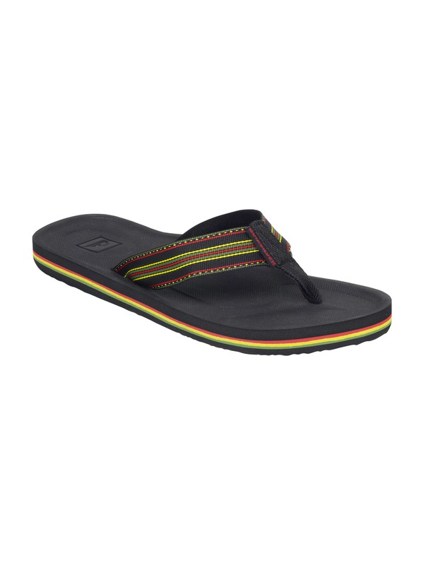 quiksilver, Mast Sandal, RASTA (rst) 0 Mast Sandal 857462 Quiksilver
