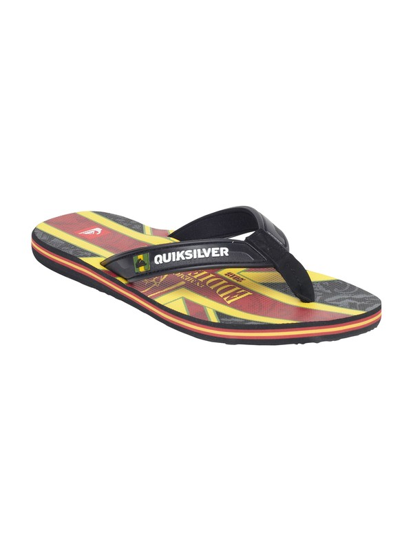 quiksilver, Eddie Pride Sandals, BLACK/RED (blr) 0 Eddie Pride Sandals 857467 Quiksilver