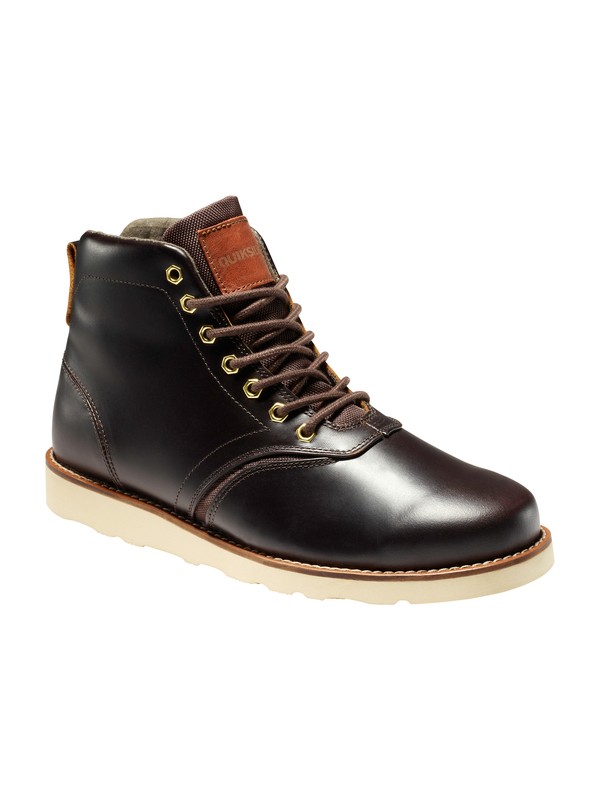 quiksilver, Bishop Boots, DARK BROWN (dbr) 0 Bishop Boots 867213 Quiksilver