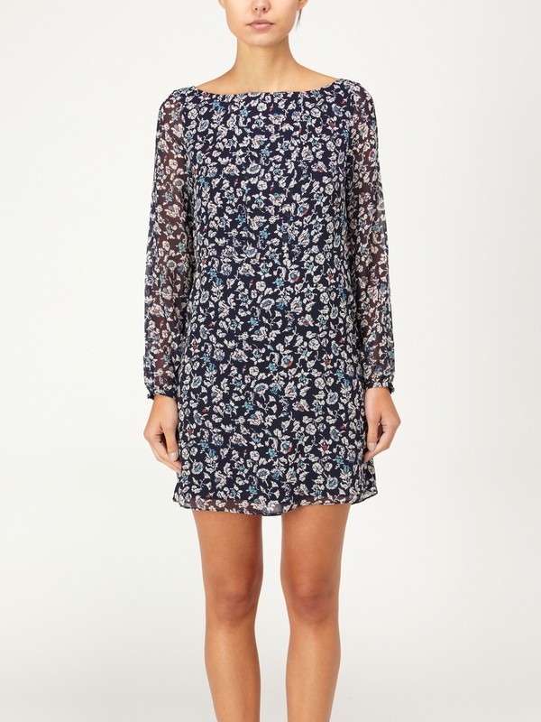 quiksilver, QSW Blue Stone Floral Dress, BLUE STONE FLORAL (bus) 0 QSW Blue Stone Floral Dress 875238 Quiksilver