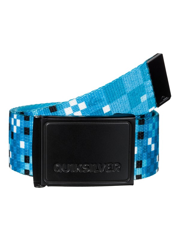 quiksilver, Boys 8-16 Badge Jr. Belt, GUNSMOKE (krp0) 0 Boys 8-16 Badge Jr. Belt AQBAA03012 Quiksilver