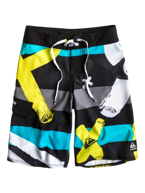quiksilver, Boys 8-16 A little Tude Boardshorts, A LITTLE TUDE BLACK (kvj6) 0 Boys 8-16 A little Tude Boardshorts AQBBS00154 Quiksilver