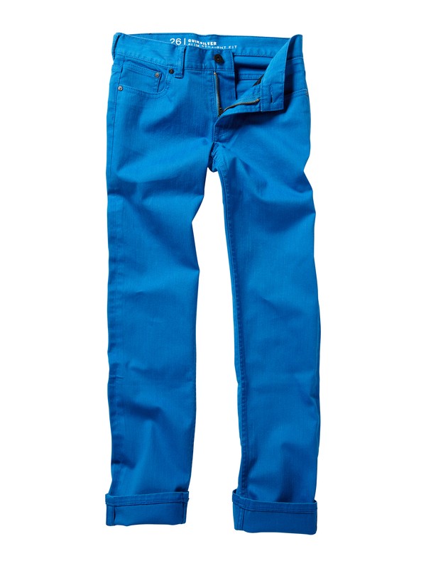 quiksilver, Boys 8-16 Distortion Jeans, BLUE VELVET (bqw0) 0 Boys 8-16 Distortion Jeans AQBDP00006 Quiksilver