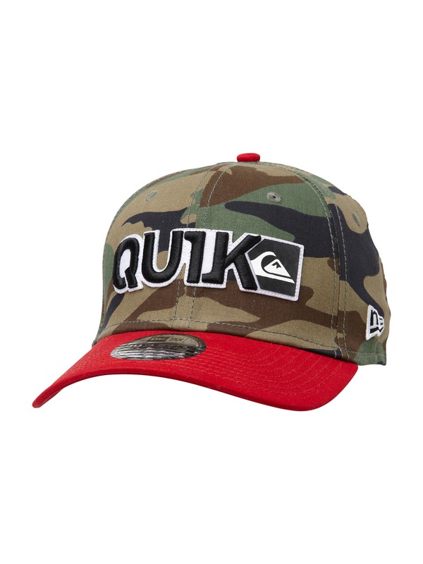 quiksilver, Boys 8-16 Blocked Hat, CHILI PEPPER (chi) 0 Boys 8-16 Blocked Hat AQBHA00004 Quiksilver
