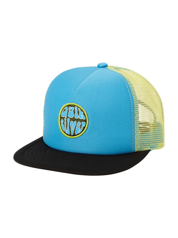 quiksilver, Boys 8-16 Slash Hat, CYAN (bkv0) 0 Boys 8-16 Slash Hat AQBHA00058 Quiksilver