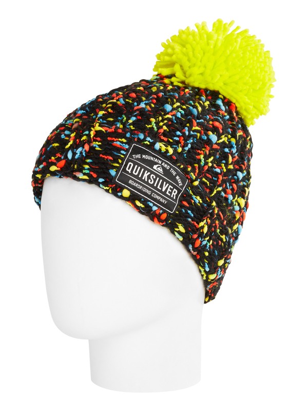 quiksilver, Pom Pom Jr., BLACK (kvj0) 0 Pom Pom Jr. AQBHA03016 Quiksilver