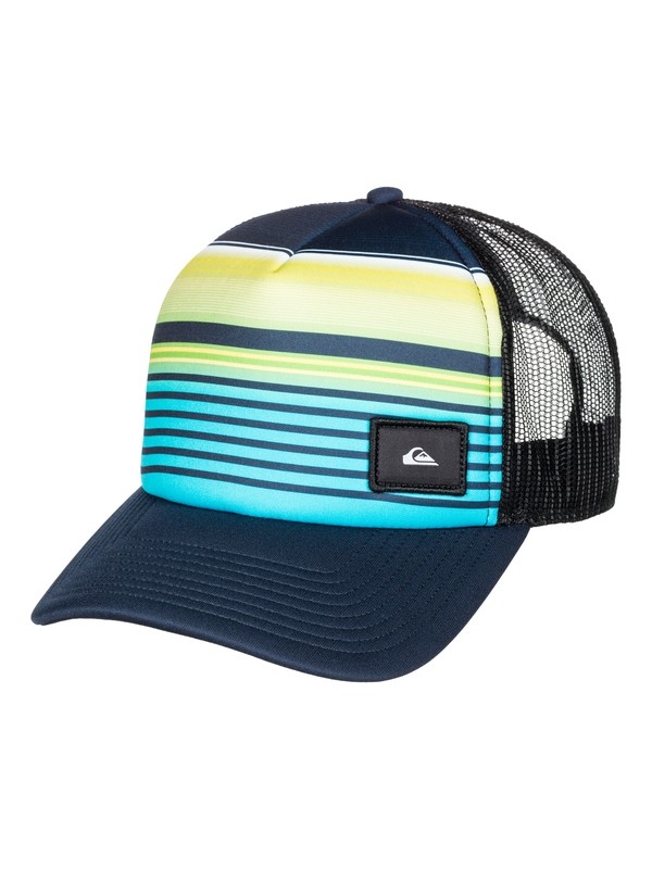 quiksilver, Boys 8-16 Vertson Trucker Hat, NAVY BLAZER (byj0) 0 Boys 8-16 Vertson Trucker Hat AQBHA03108 Quiksilver