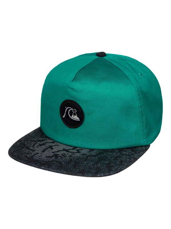 quiksilver, Engraver - Gorra con cierre trasero de presión, POOL GREEN (gmj0) 0 Engraver - Gorra con cierre trasero de presión AQBHA03142 Quiksilver