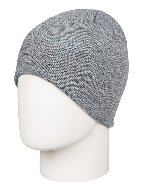 quiksilver, Heatbag - Bonnet réversible, CHARCOAL HEATHER (ktah) 0 Heatbag - Bonnet réversible Noir AQBHA03179 Quiksilver