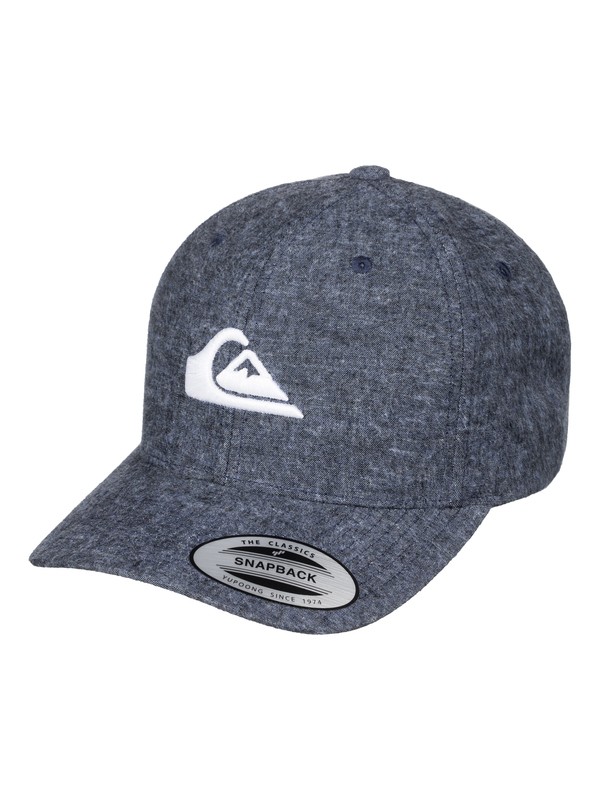quiksilver, Decades Plus - Cappellino snapback, DARK DENIM (brq0) 0 Decades Plus - Cappellino snapback AQBHA03214 Quiksilver