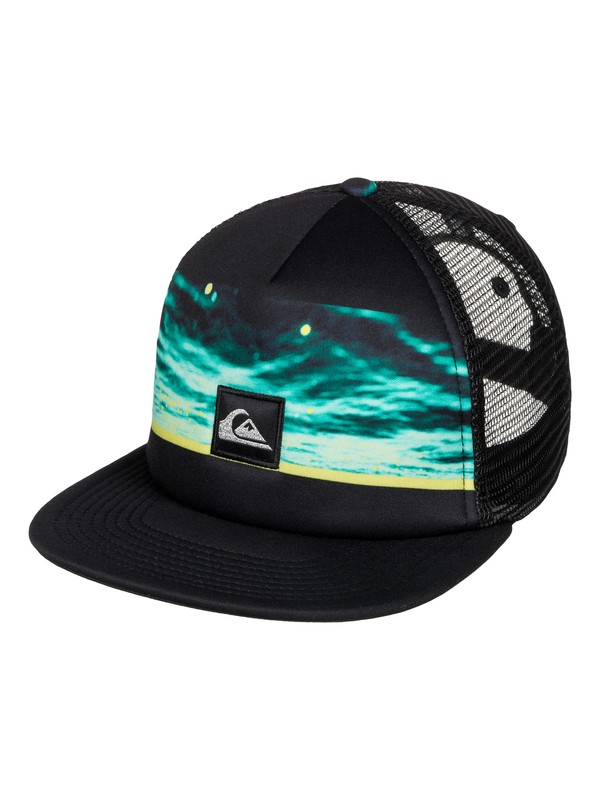 quiksilver, Freshness - Trucker Cap, VIRIDINE GREEN (bnf0) 0 Freshness - Trucker Cap Blue AQBHA03216 Quiksilver