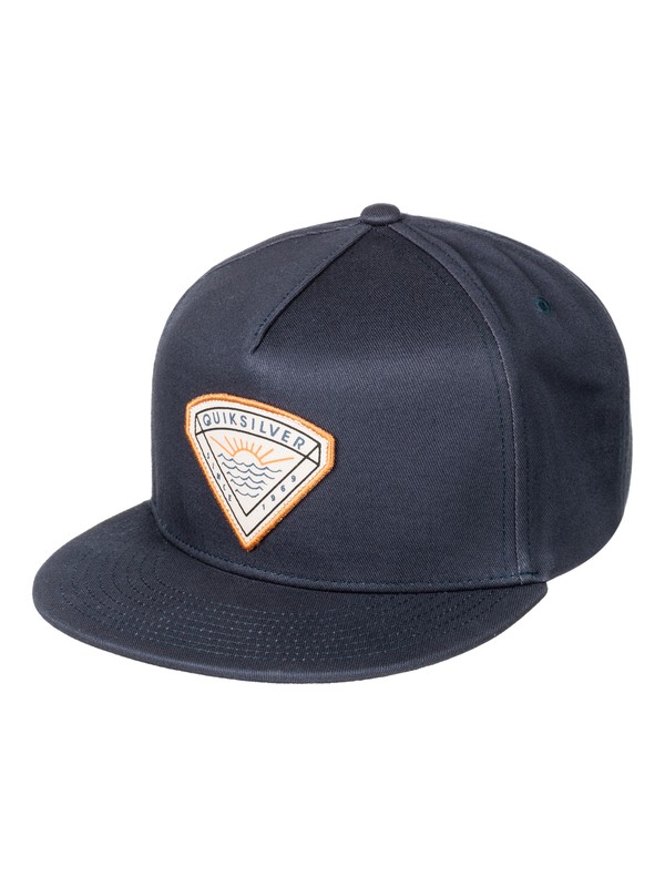 quiksilver, Mouthy - Snapback Cap, DARK DENIM (brq0) 0 Mouthy - Snapback Cap Blue AQBHA03252 Quiksilver